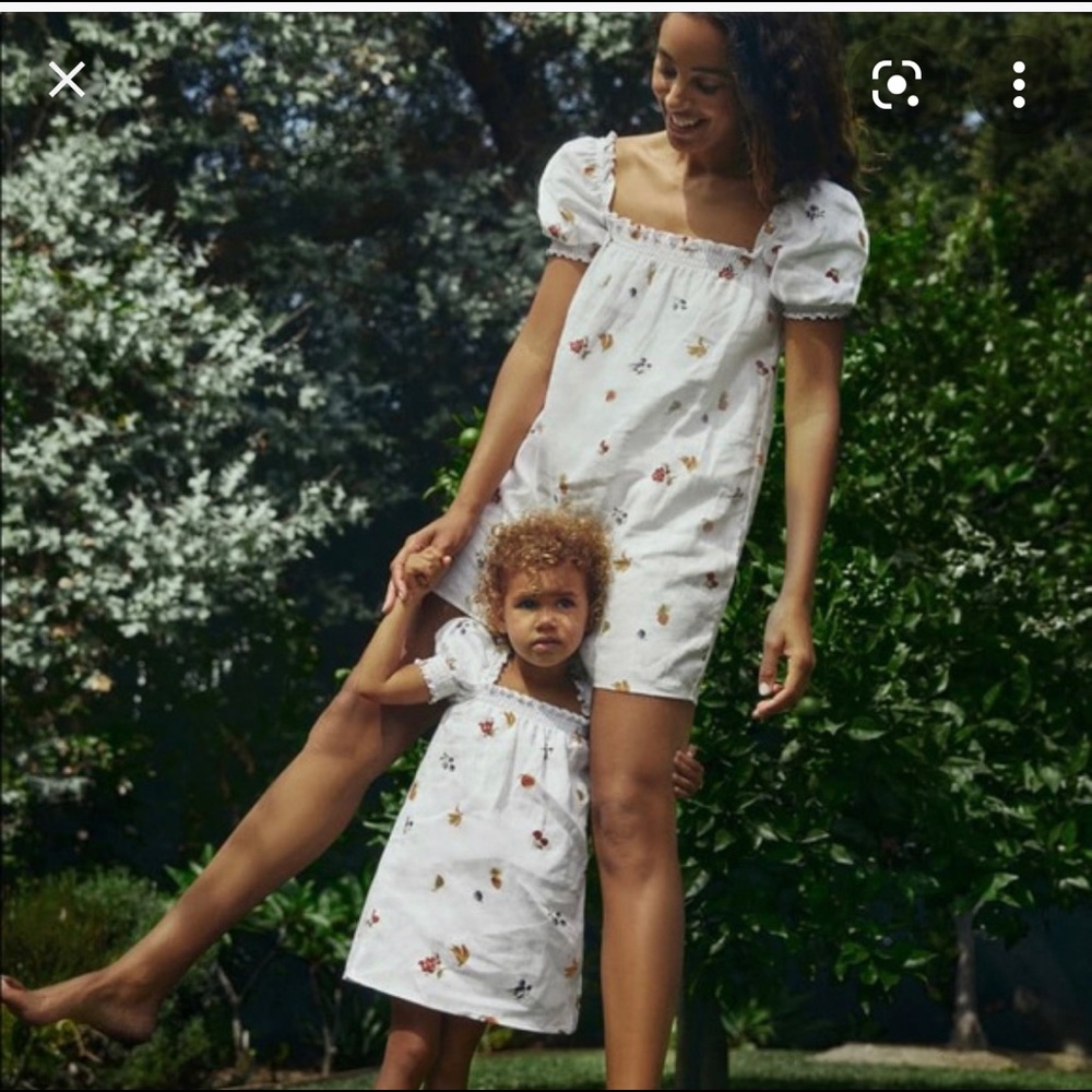 Reformation Mommy & Me dresses (adult XS and 2T) - Picture 4 of 4